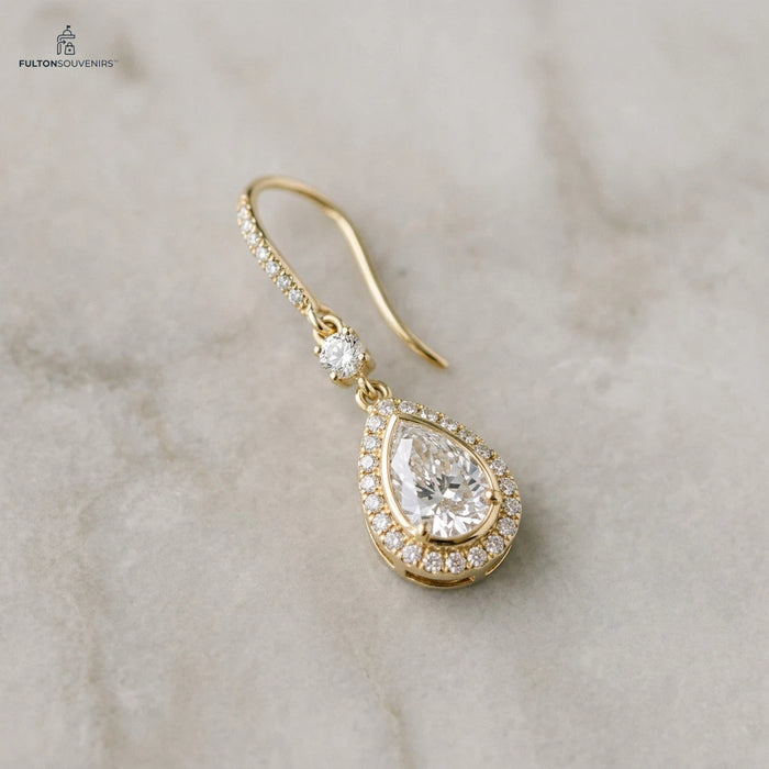 Aurora Drop Crystal Keepsake Earring